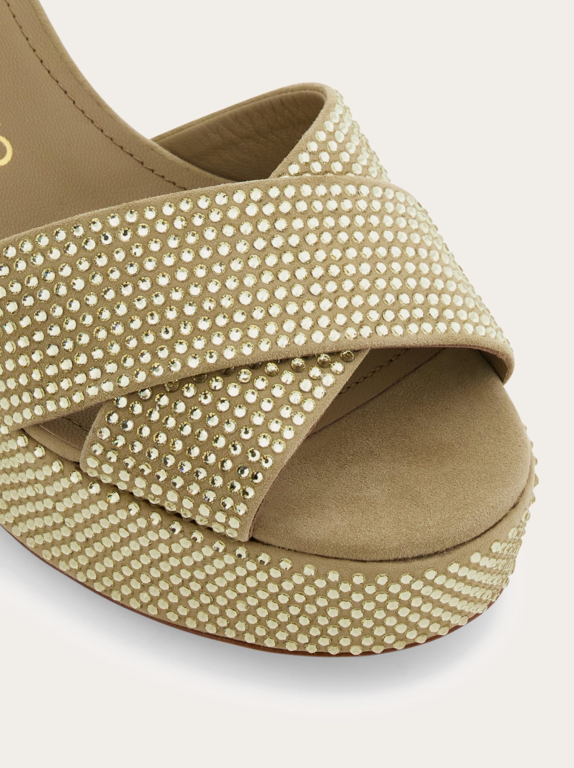 Ferragamo Crystal platform sandal - Image 2